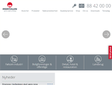Tablet Screenshot of mortalin.dk